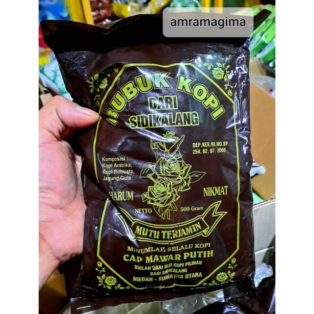 Jual Kopi Sidikalang Gr Cap Mawar Putih Shopee Indonesia