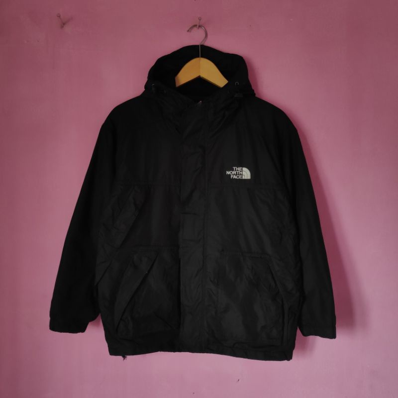 2 Jaket TNF Hoodie & Side Pocket S dan M