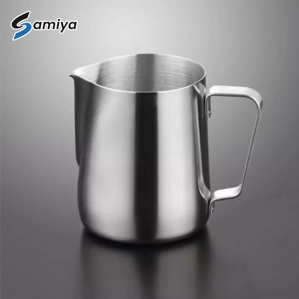 Milk jug stainless steel / latte art / milk frother / pitcher susu 350ml 600ml 1Liter
