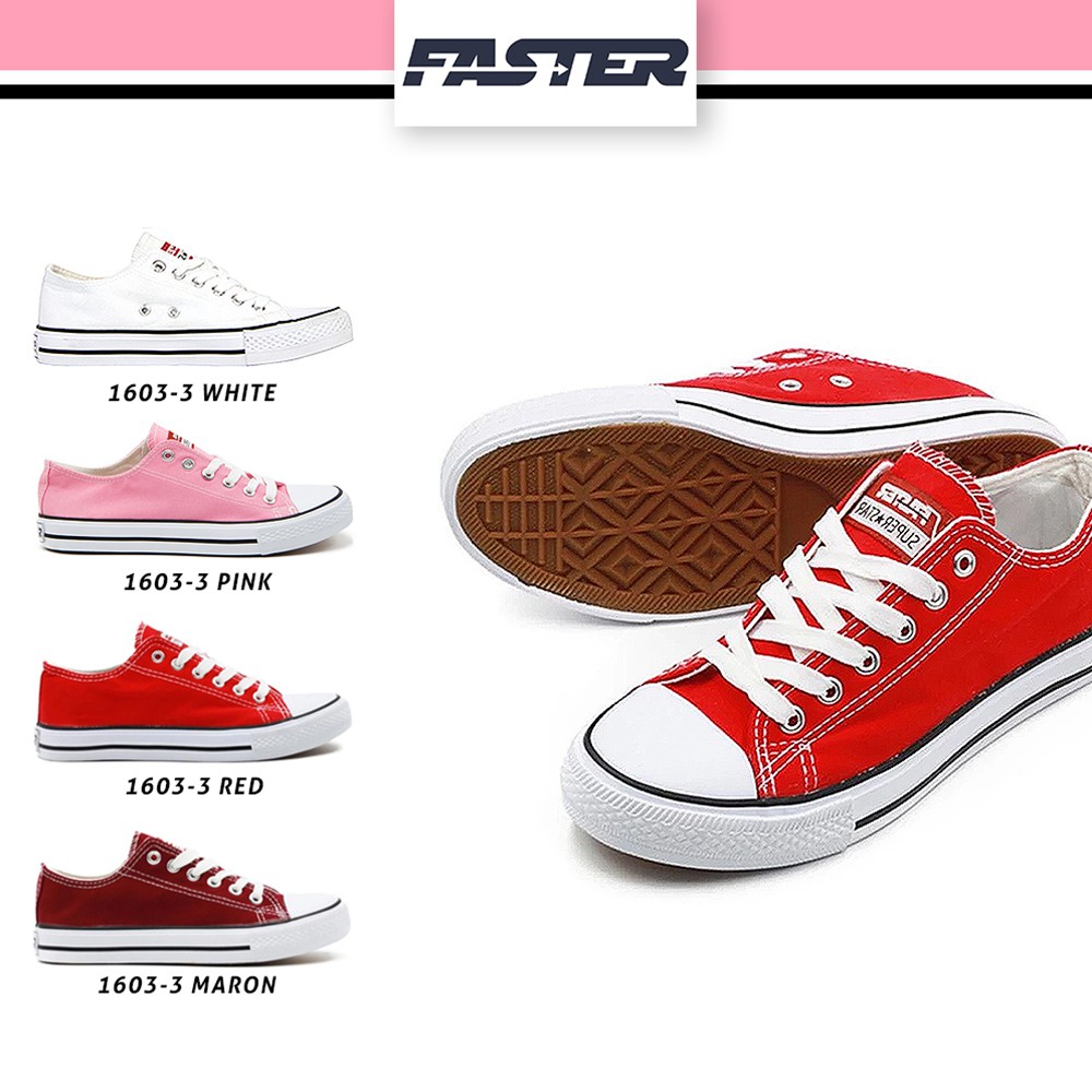 Faster Sepatu Sneakers  Wanita 1603-03 Size 36-40