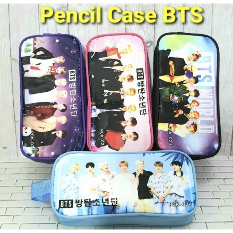 

Pensil Case BTS BT21 Sleting Kualitas Bagus