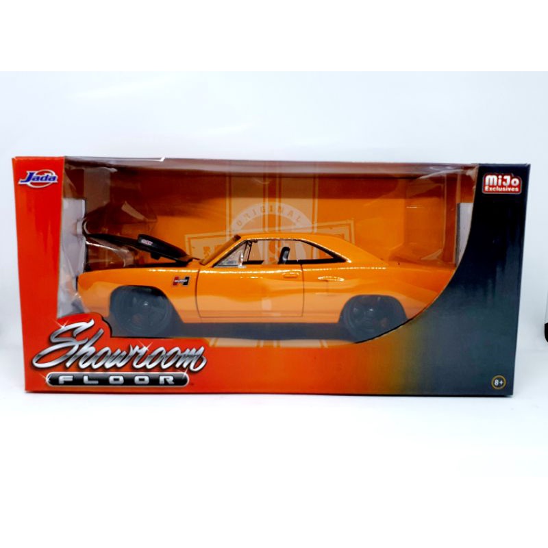 Jada 1970 Plymouth Road Runner Orange Miniatur Diecast Mobil 1:24