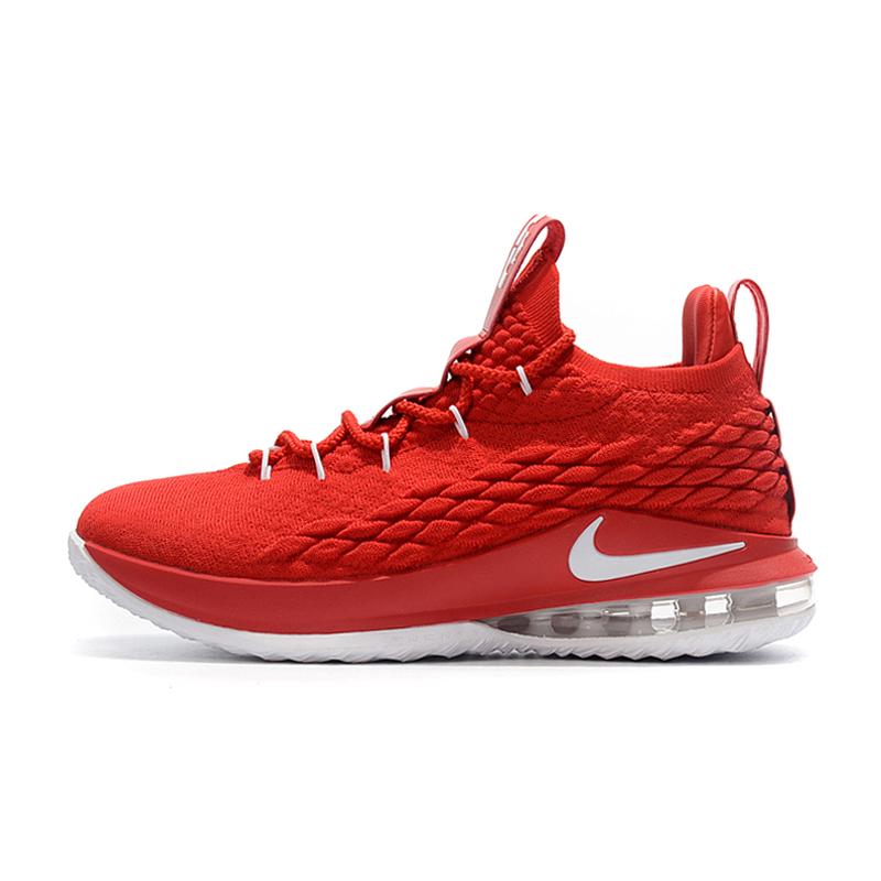 Sepatu Basket Model Nike Lebron 15 LBJ Ohio Warna Merah