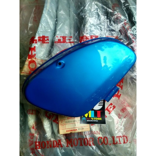 side tutup box aki bok cover aki honda c70 gbo ori original