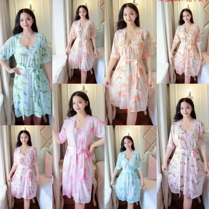 DASTER KIMONO KEKINIAN 2IN1  SEXY TANKTOP MOTIF RENDA IMPORT DASTER TANGTOP TANPA LENGAN SEKSI 
PIYA