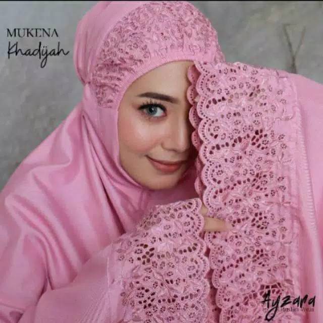 Mukena Khadijah Katun mikro Free Tas