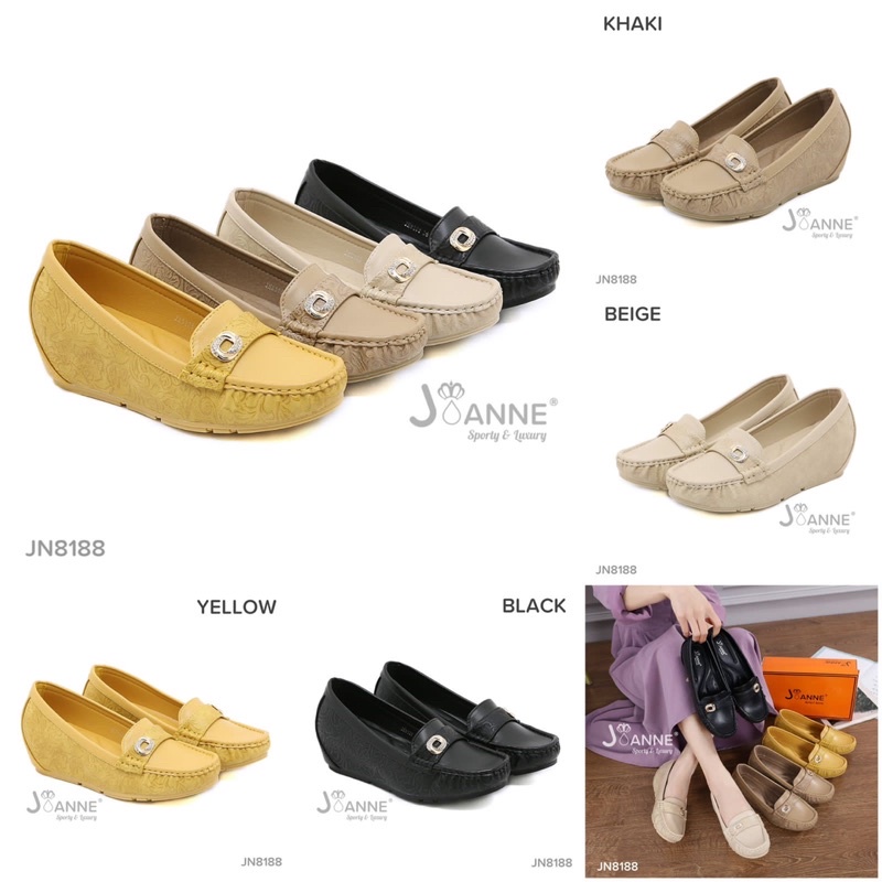 [ORIGINAL] Sepatu wanita JOANNE Wedges Shoes #JN8188