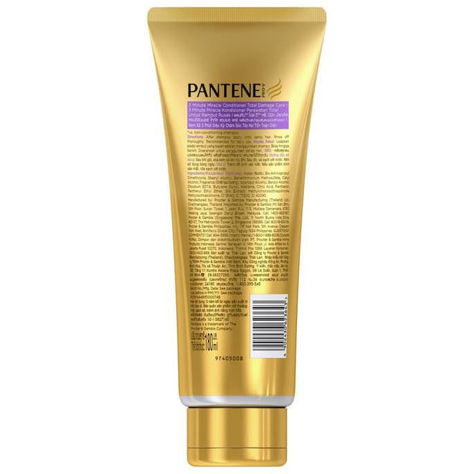 PANTENE KONDISIONER 3 MINUTES MIRACLE QUANTUM 180ML(TDC) - PAKET ISI 2