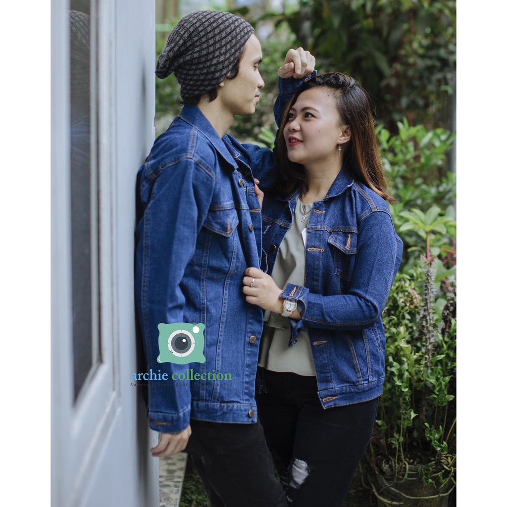 jaket denim couple