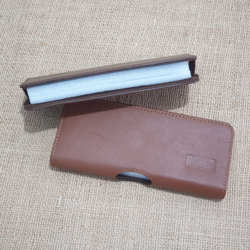 Sarung hp samsung galaxy fold dan z fold 2 z fold 3 kulit asli coklat tua coklat muda