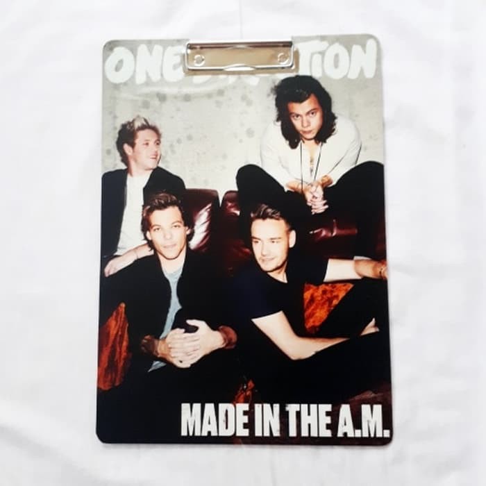 

Papan Ujian / Clipboard ONE DIRECTION Bebas Custom