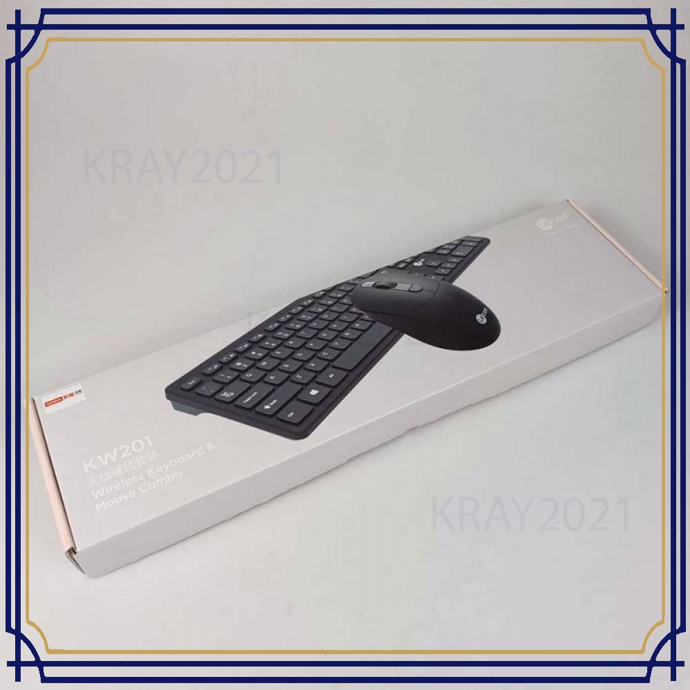 Lecoo Keyboard Mouse Combo Set Wireless KB024