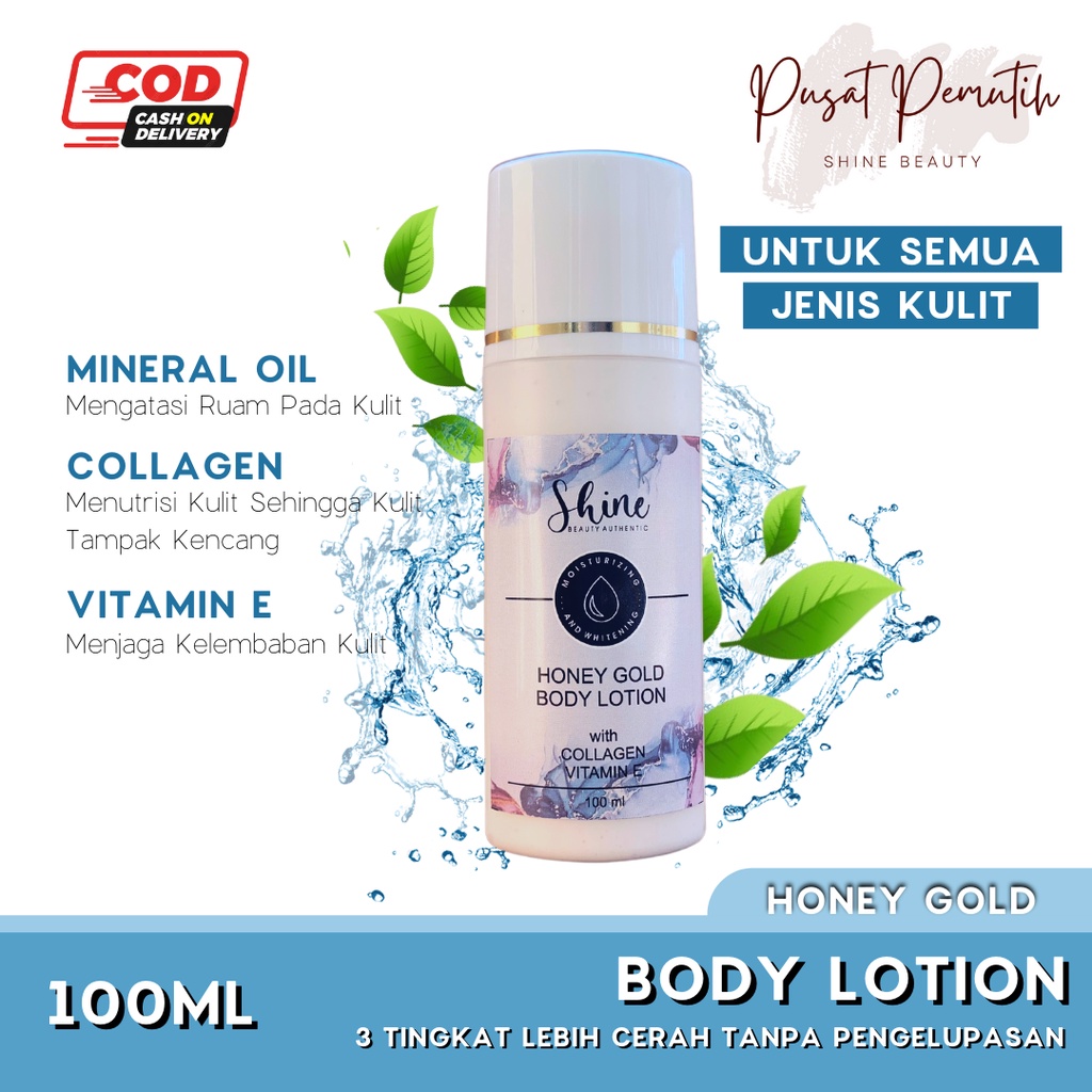 HAND BODY PEMUTIH - Honey Gold, Pemutih Badan, Lotion Pemutih Badan, Hb Pemutih Badan, Pemutih Badan