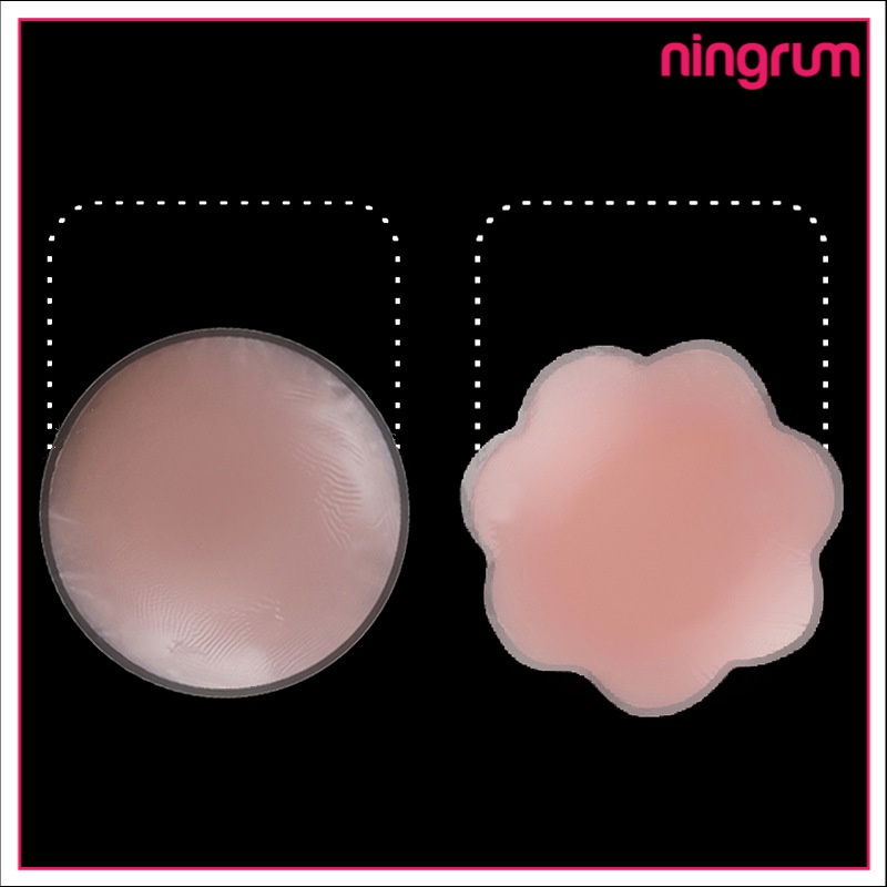 Ningrum Pakaian Dalam Bra Wanita BH Wanita Nipple Pad Silicone  Tutup Puting Silicone Bra Pad Nipple Cover Anti Nyeplak Import - 2071