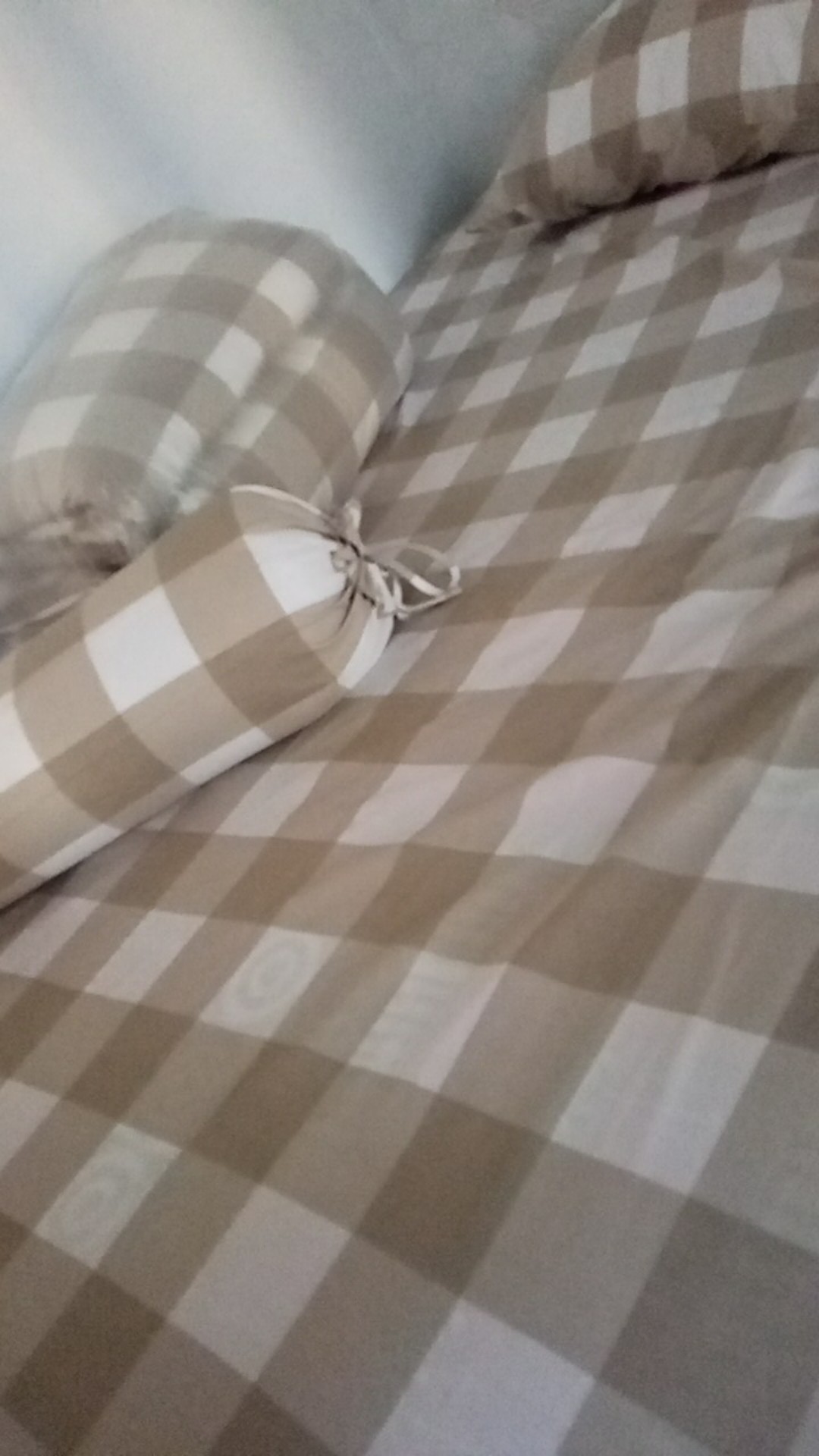 Bedcover Murah Motif Kotak Emily Collection Katun Lokal Elbhe Ukuran Double |uk 160x200 |uk 180x200