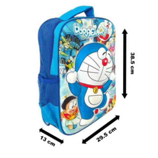 JG - TAS RANSEL ANAK SEKOLAH SD EMBOS FIBER KARAKTER DORAEMON TAS ANAK SD