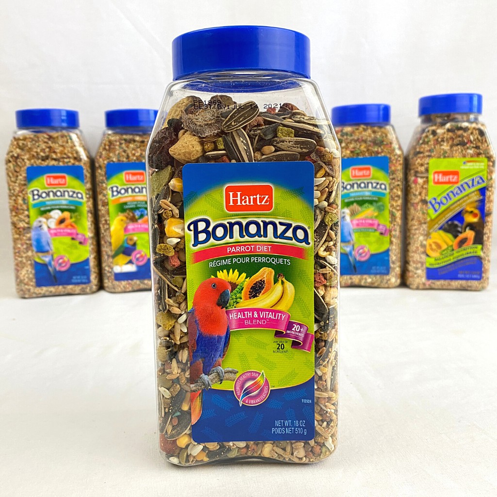 

HARTZ Makanan Burung Bonanza Fruit Parrot 510gr