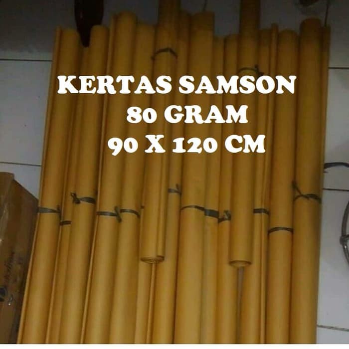 

Kertas Samson Coklat 80 gram, 90 x 120 cm Kertas Untuk Packing