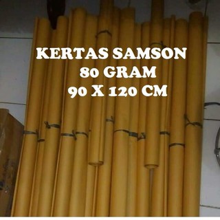 Kertas Samson Coklat 80 gram, 90 x 120 cm Kertas Untuk Packing