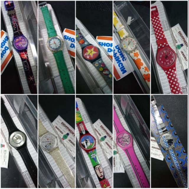 Swatch standar gent dan Skin