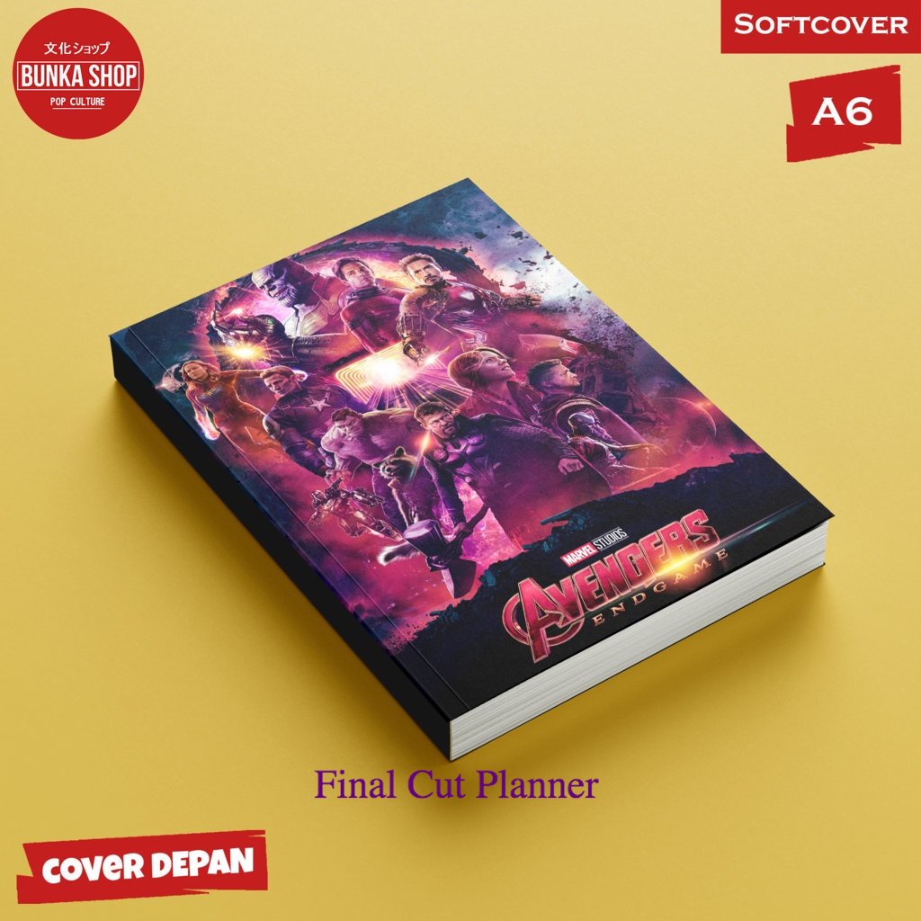 

Pocket Note Marvel Poster 2 Softcover A6 Buku Tulis Catatan Notes Agenda Planner Jurnal