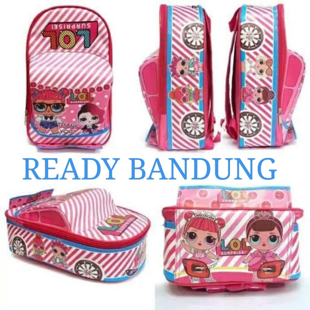 Tas Ransel LOL Tas ransel LOL dan Lunch Box Tas anak perempuan