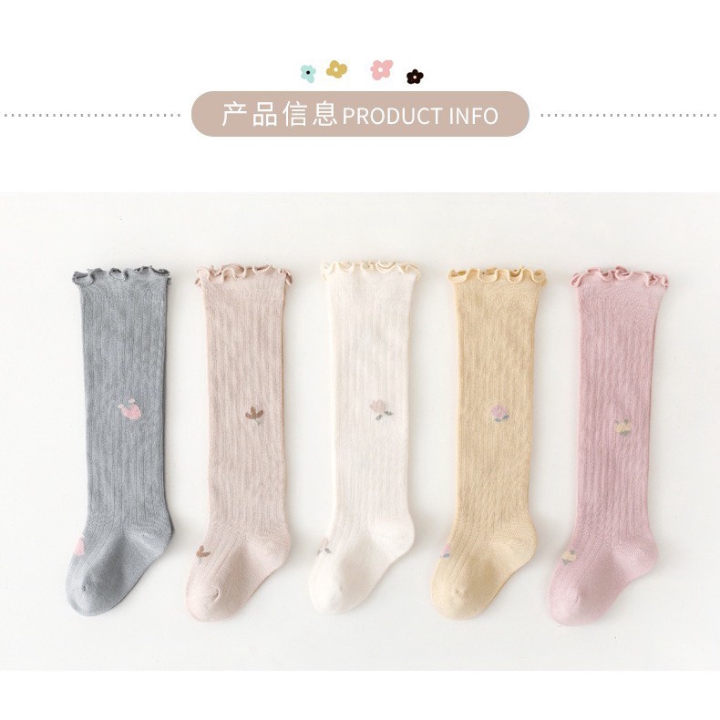 0-3 thn | KAOS KAKI BAYI ANAK IMPOR NEWBORN SOCKS PEREMPUAN catalog QN QK