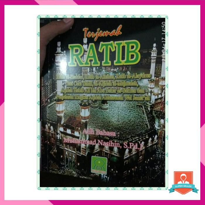 KITAB WIRID RATIB HADDAD, ATHAS, ALAYDRUS TERJEMAH, BUKU AMALAN HABAIB