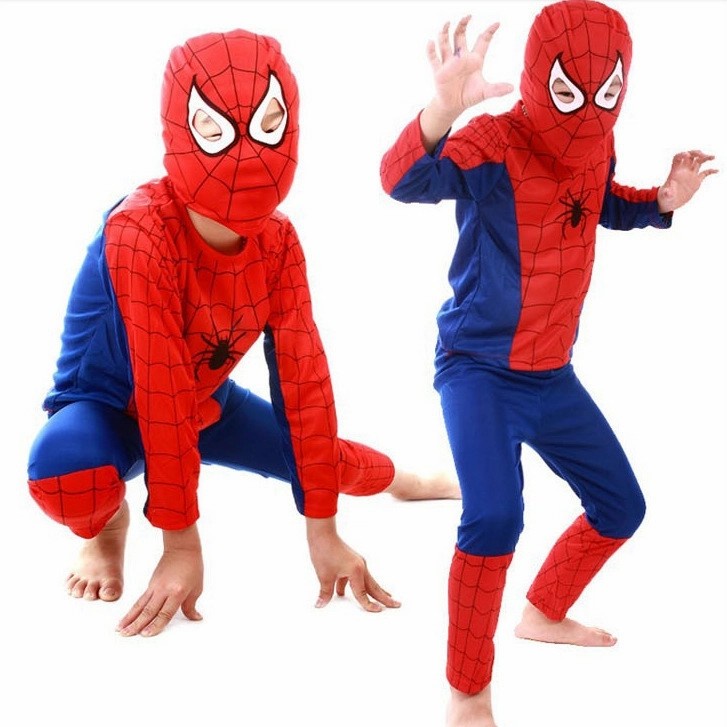 Kostum Anak Superhero Murah Batman Superman Spiderman Hulk Halloween