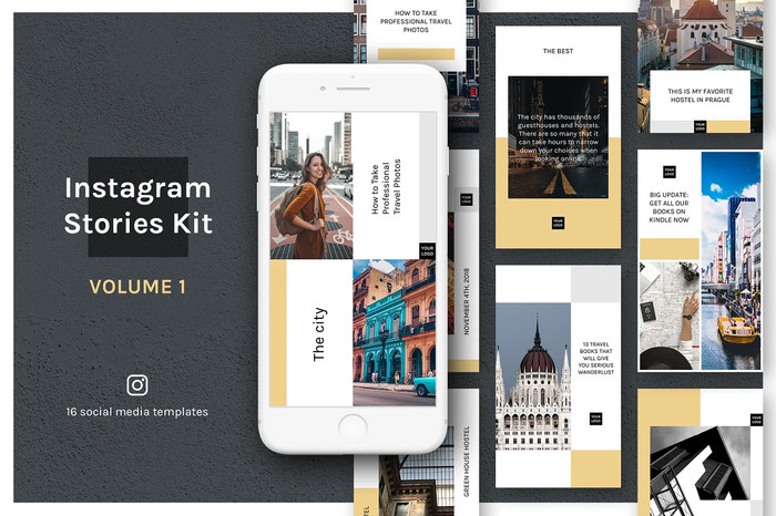 Instagram Stories Kit Vol 1