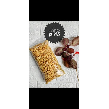 

CEMILAN SNACK KACANG KORO KUPAS ORIGINAL kemasan 250gram