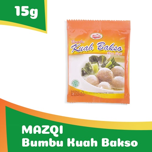 

Bumbu Kuah Bakso MAZQI 15gr