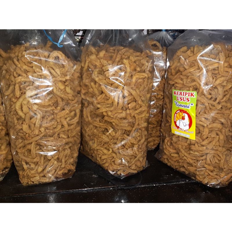 

kripik usus ayam
