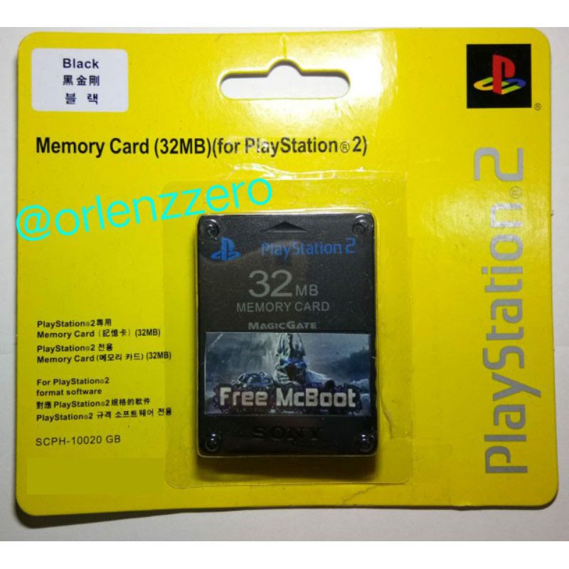 Memory Card MC BOOT ulaunch Komplit Playstation 2