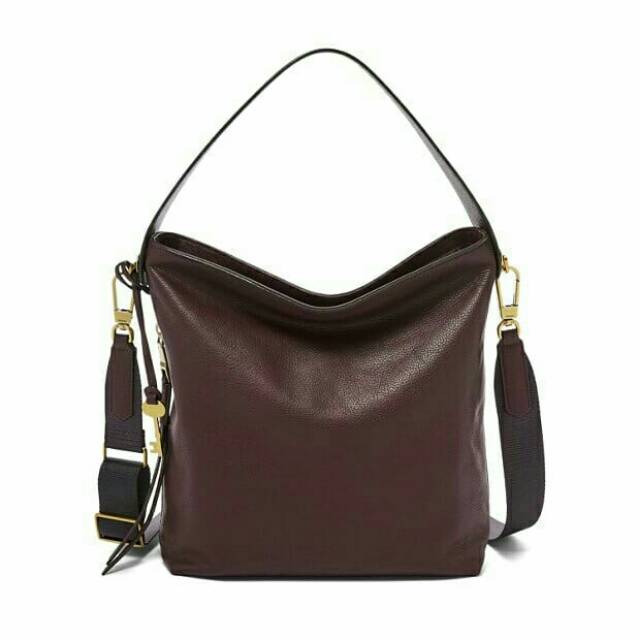 Tas Fossil Maya Hobo Fig Original