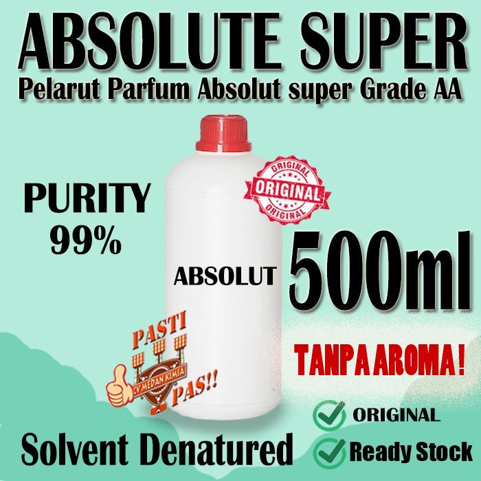 Jual Absolut Super Grade Aa Ml Pelarut Parfum Alkohol Parfume Asli Alcohol Parfum