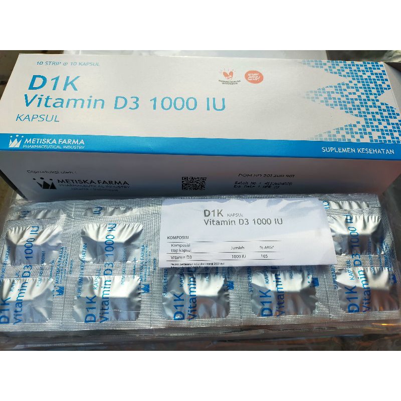 VITAMIN D3 1000 IU D1K 100 TABLET