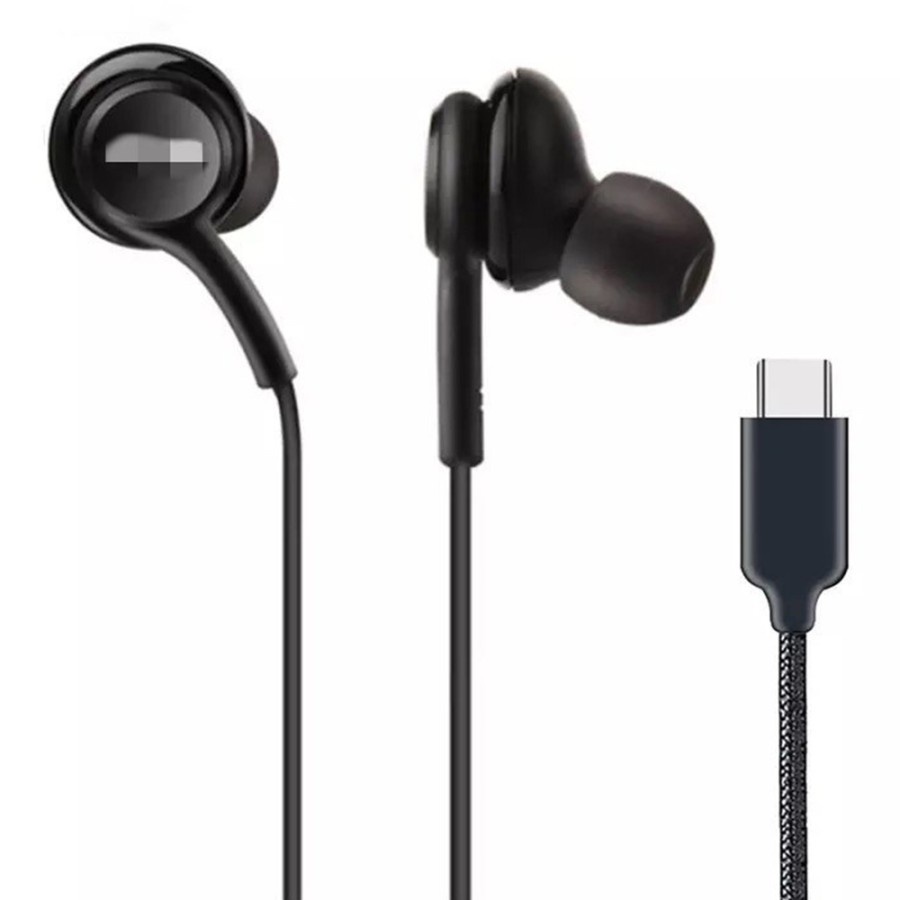 Earphone For Samsung Galaxy Note 10 Series USB Type C Tune by AKG (OEM) - Black