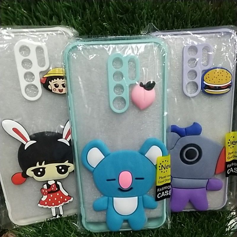 softcase gambar case karakter redmi 9