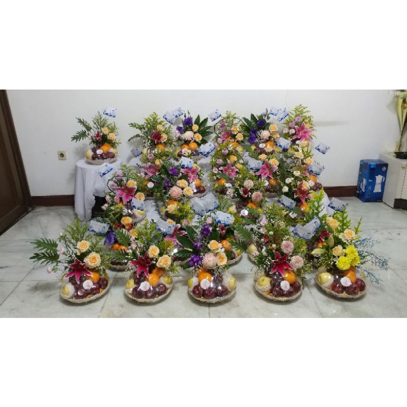 

parcel buah & bunga