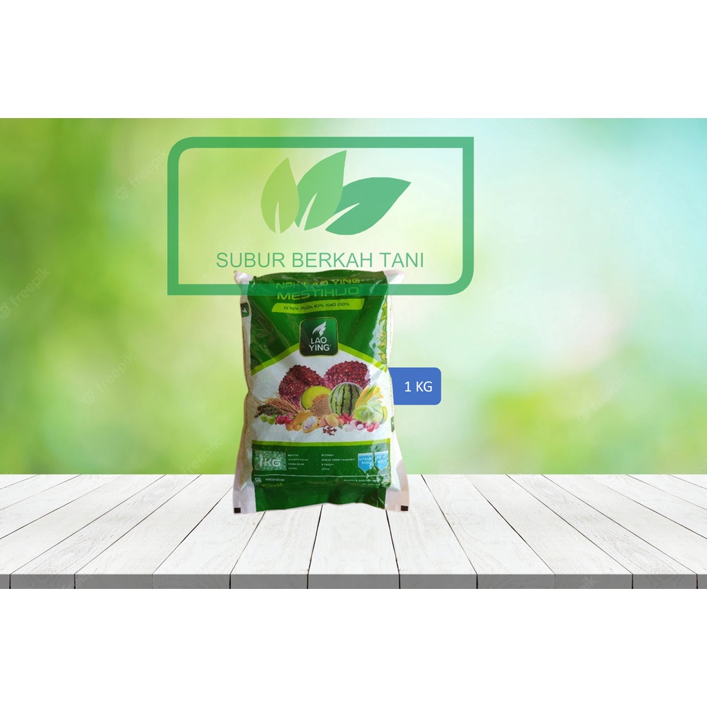 NPK BUAH LAOYING , PUPUK BUAH LAOYING REPACK 1KG