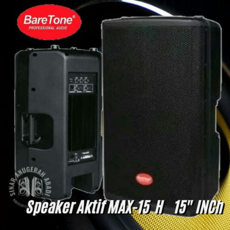 SPEAKER AKTIF BARETONE MAX-15 H/15"inch