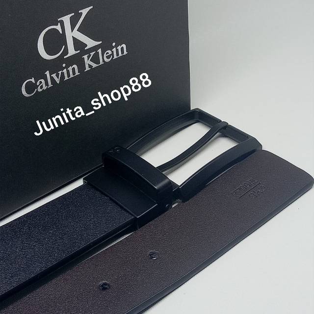 MEN BELT GESPER PRIA KULIT ASLI IMPORT TIPE TUSUK