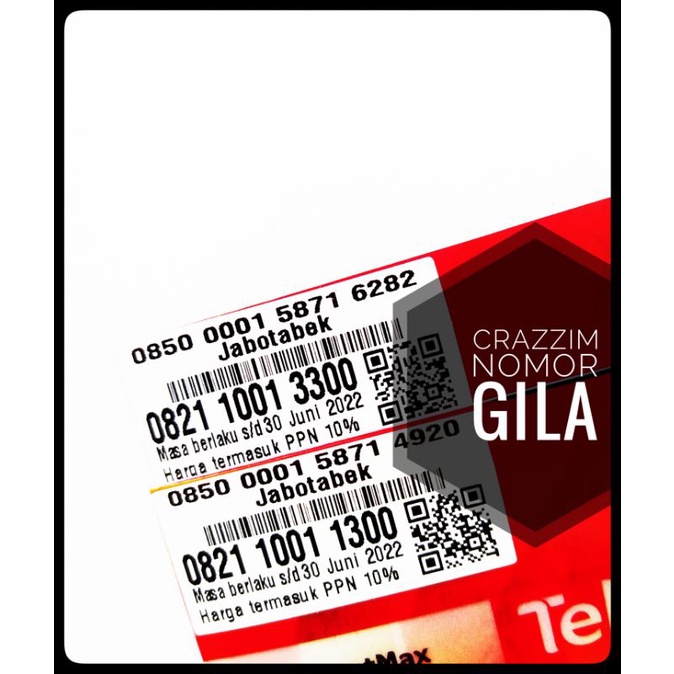 Nomor Cantik Telkomsel Simpati Ratusan Ribuan. No Cantik Super Hoki Couple 300