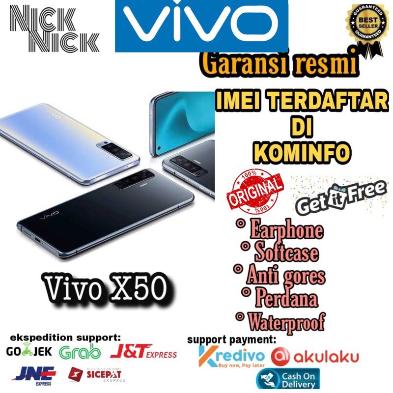 PROMO Cuci Gudang HP Vivo X50 8/128 Garansi Resmi