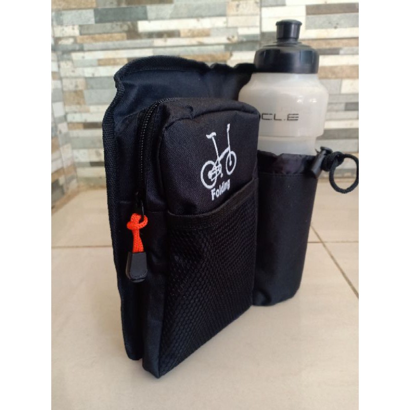 tas stang sepeda lipat free rain cover