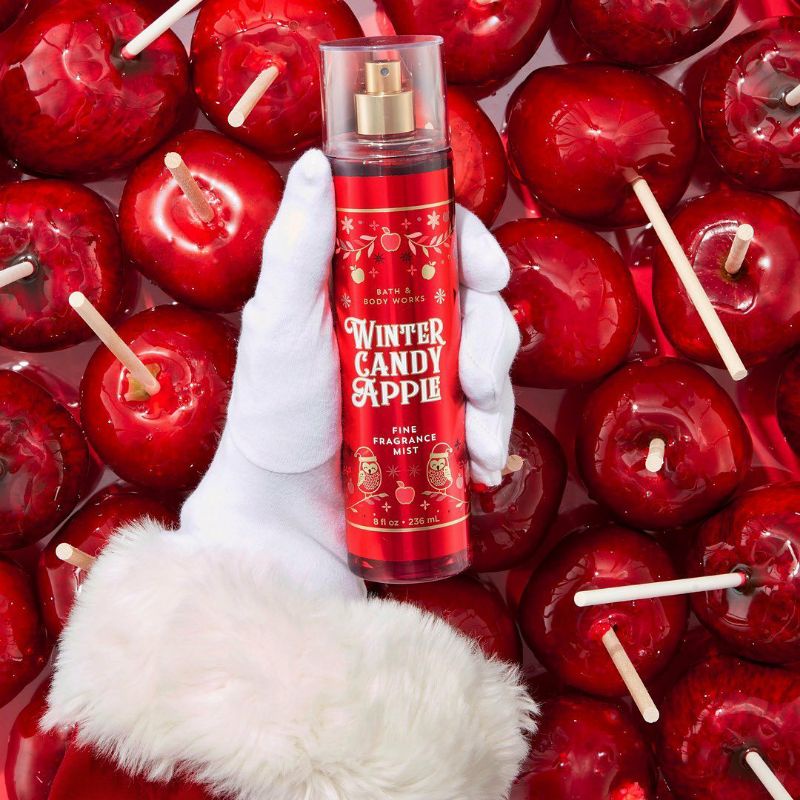 BATH &amp; BODY WORKS BBW WINTER CANDY APPLE SERIES MIST LOTION SHOWER GEL BODY CREAM HAND CREAM SHOWER GEL BODY CREAM LOTION MIST WASH WALLFLOWER ROOMSPRAY SCENTPORTABLE GENTLE GEL DEEP CLEANSING GENTLE FOAMING CREAMY LUXE