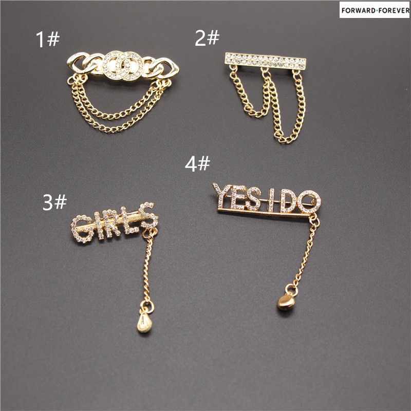Vintage fashion scarf buckle ladies brooch M70005