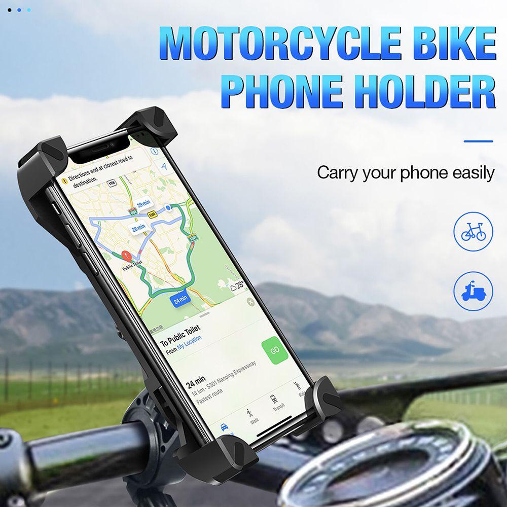 Pineapple Bike Phone Holder Aksesoris Sepeda Motor Olahraga Mudah Dibuka Penahan Hp Sepeda