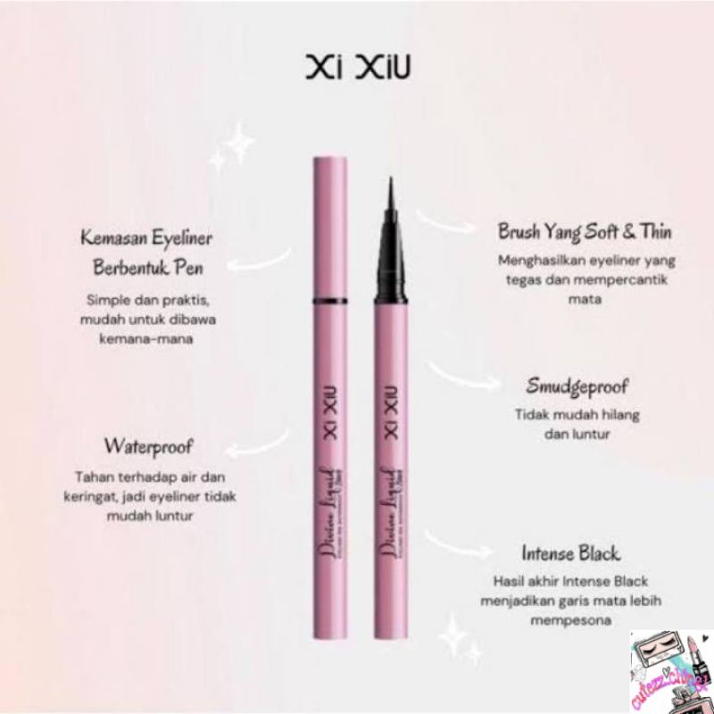 ☃Cutezz_Ching1☃Xi Xiu Divine Liquid Eyeliner Pen Waterproof